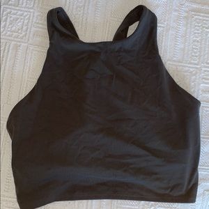 Athleta crop top with built in bra! Lightly worn!